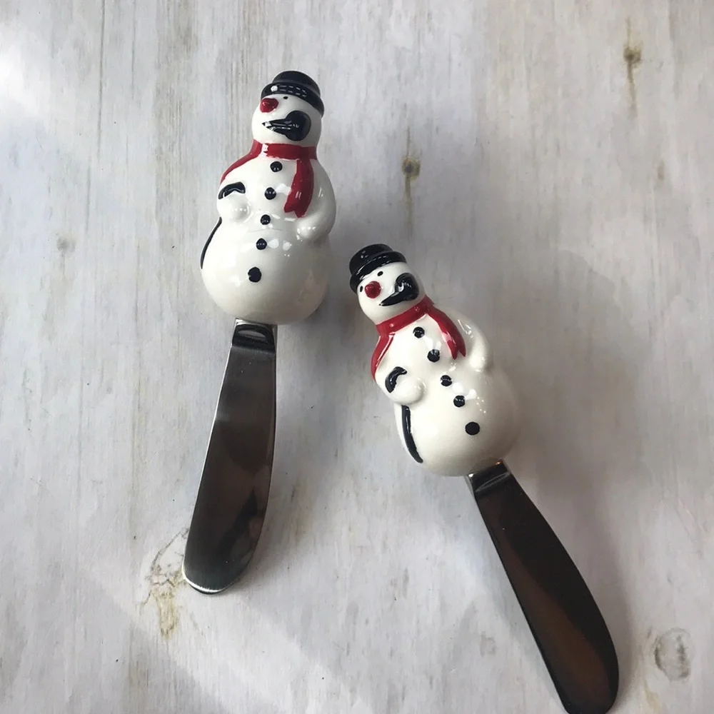 Williams Sonoma Snowman Spreader